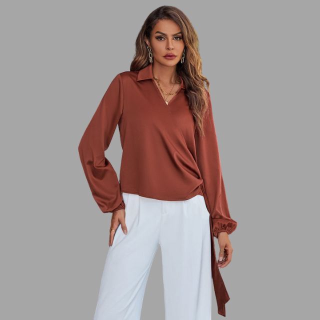 Ramona Tijdloze en stijlvolle winterblouse