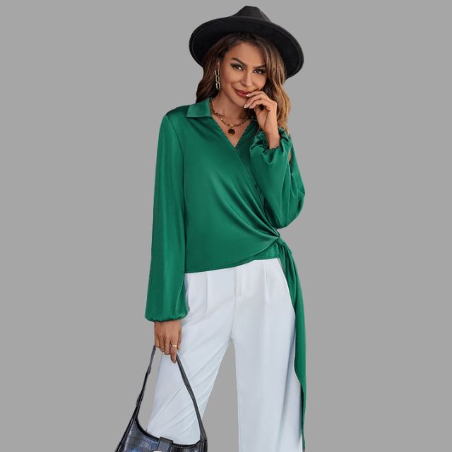 Ramona Tijdloze en stijlvolle winterblouse