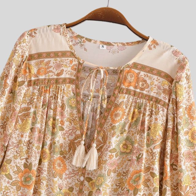 Merida | Getailleerde en elegante winterblouse