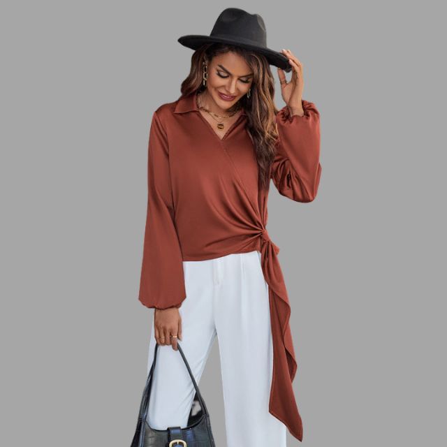 Ramona Tijdloze en stijlvolle winterblouse