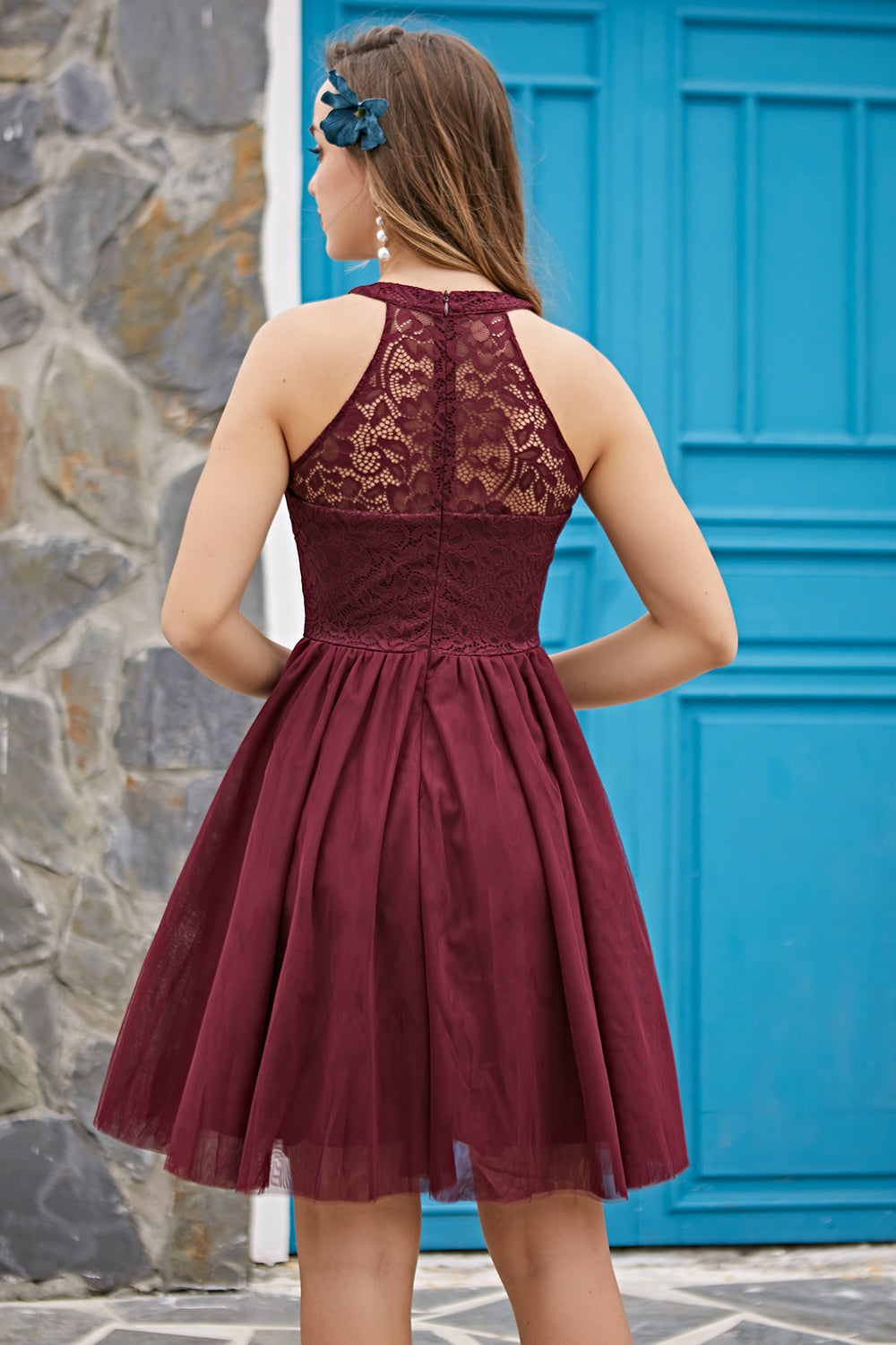 Drea | Getailleerde en elegante winterjurk