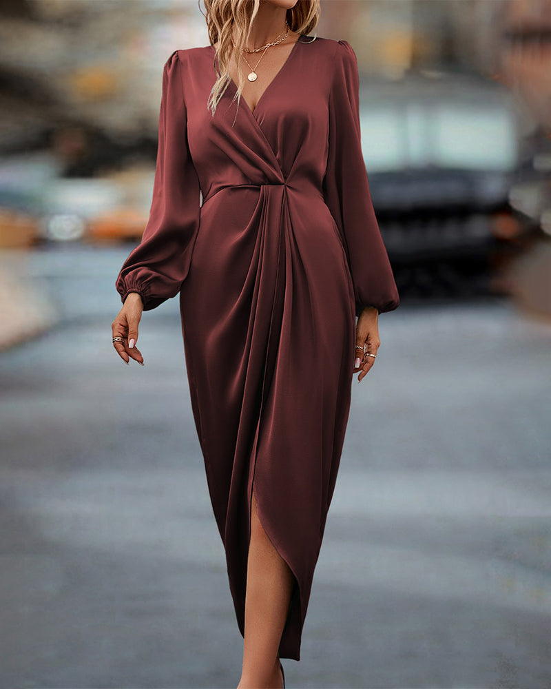 Kimberly | Getailleerde en elegante winterjurk