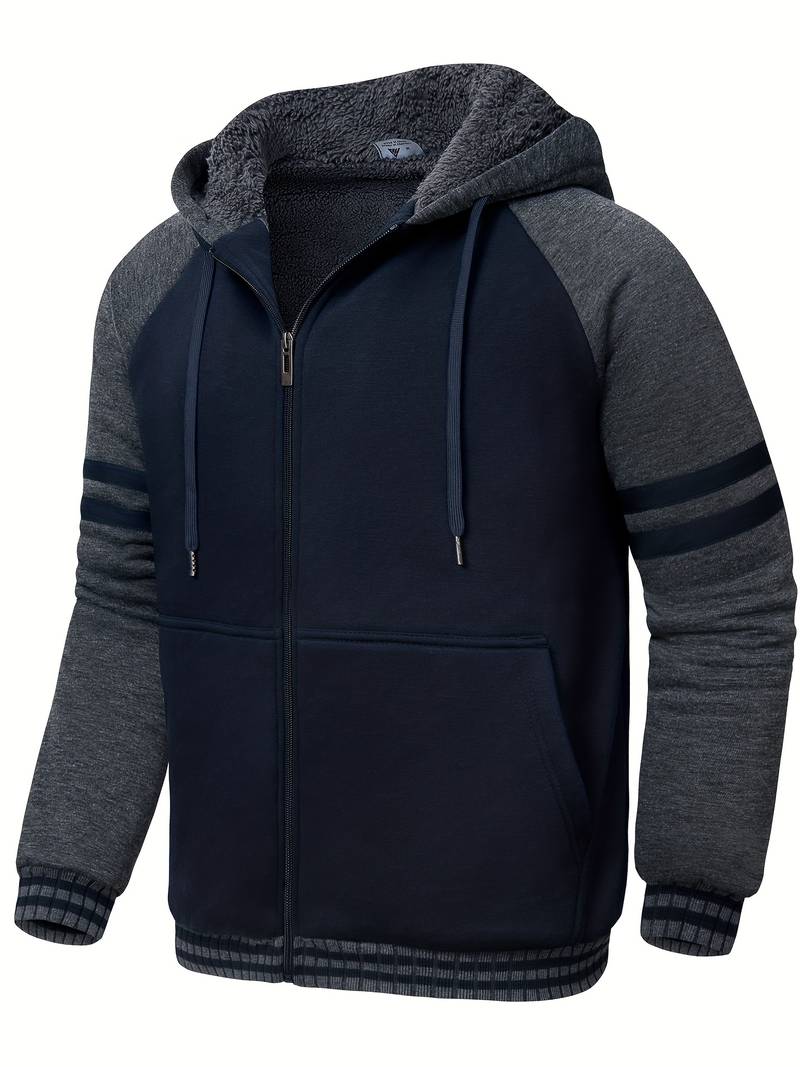 Eenvoudige en stijlvolle winterhoodie