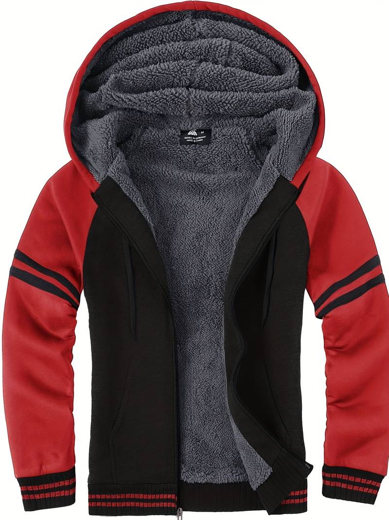 Eenvoudige en stijlvolle winterhoodie