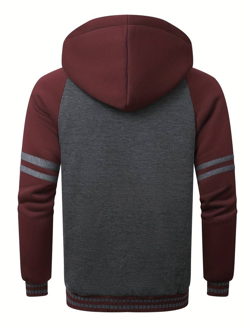 Eenvoudige en stijlvolle winterhoodie