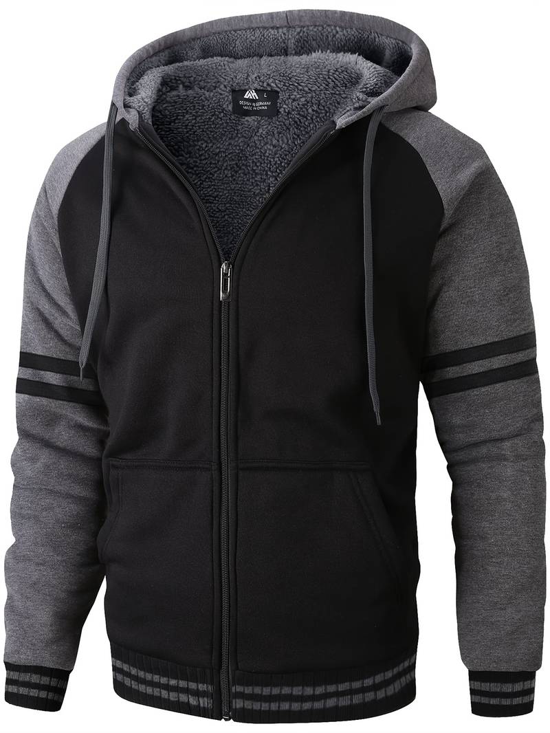 Eenvoudige en stijlvolle winterhoodie