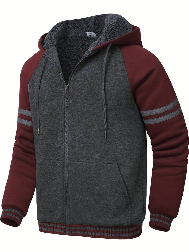 Eenvoudige en stijlvolle winterhoodie