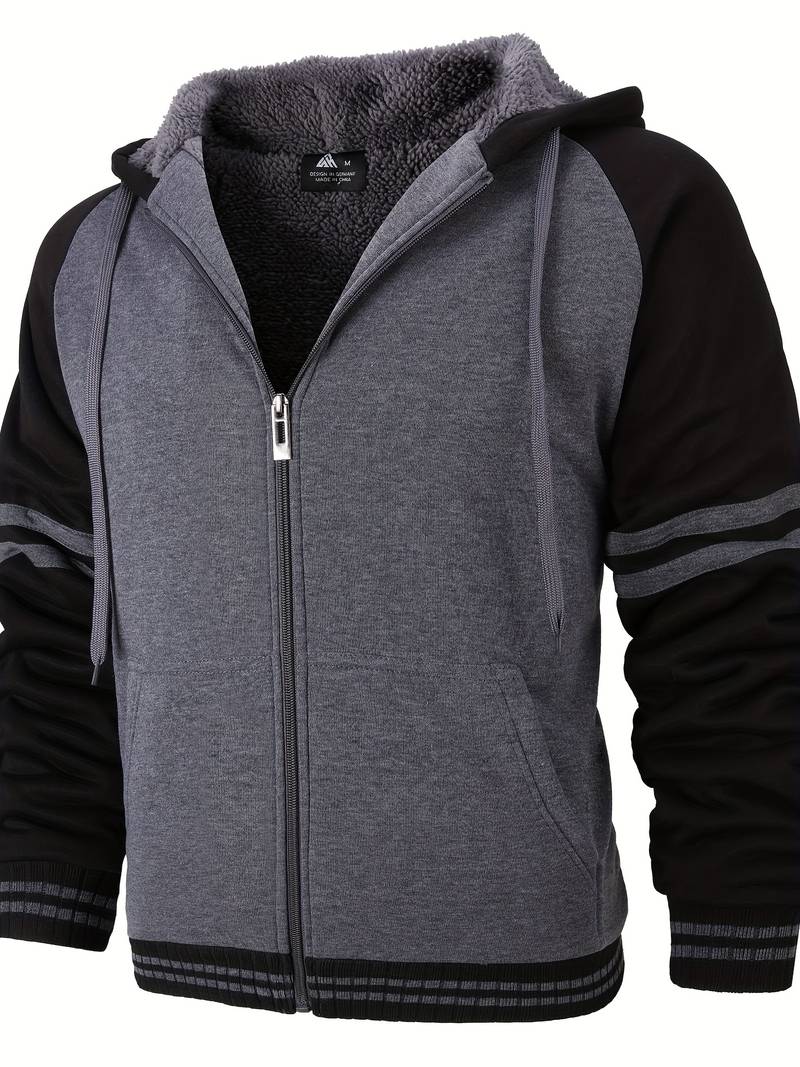 Eenvoudige en stijlvolle winterhoodie
