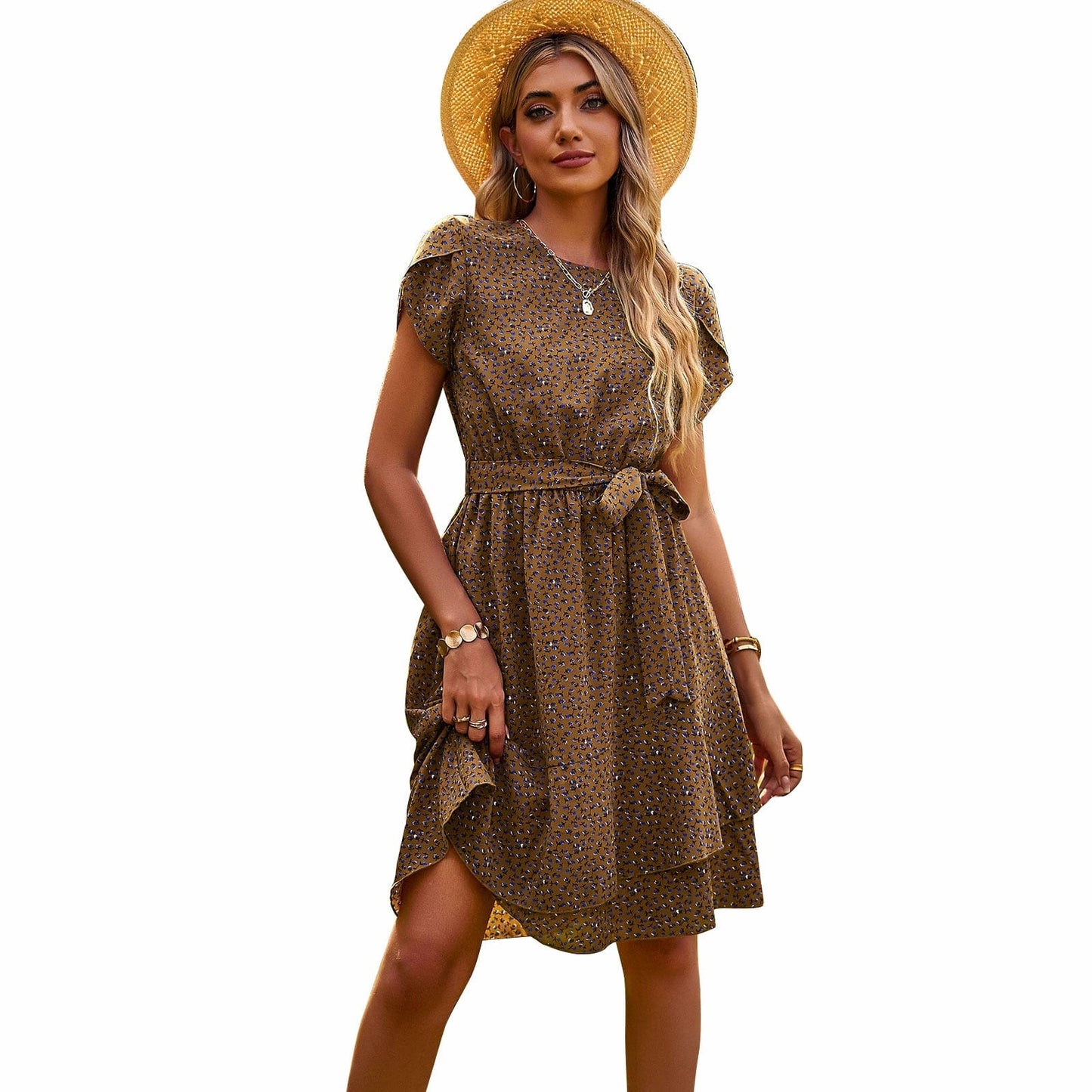 Hannelore casual en modieuze winterjurk