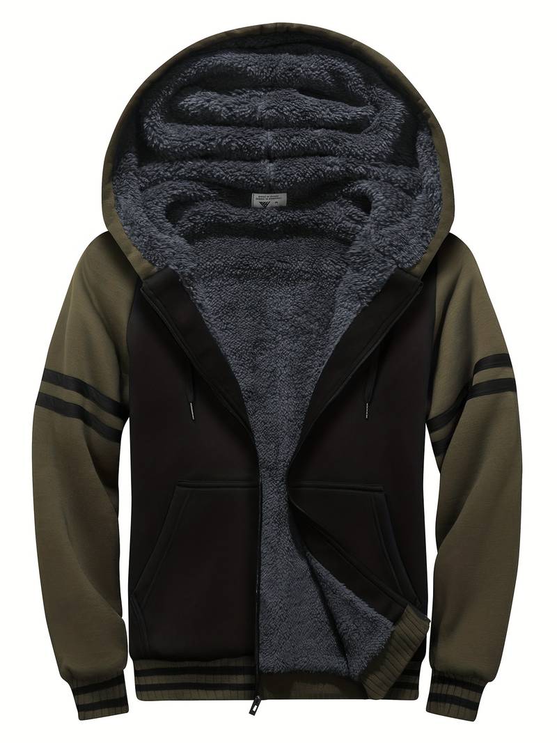 Eenvoudige en stijlvolle winterhoodie