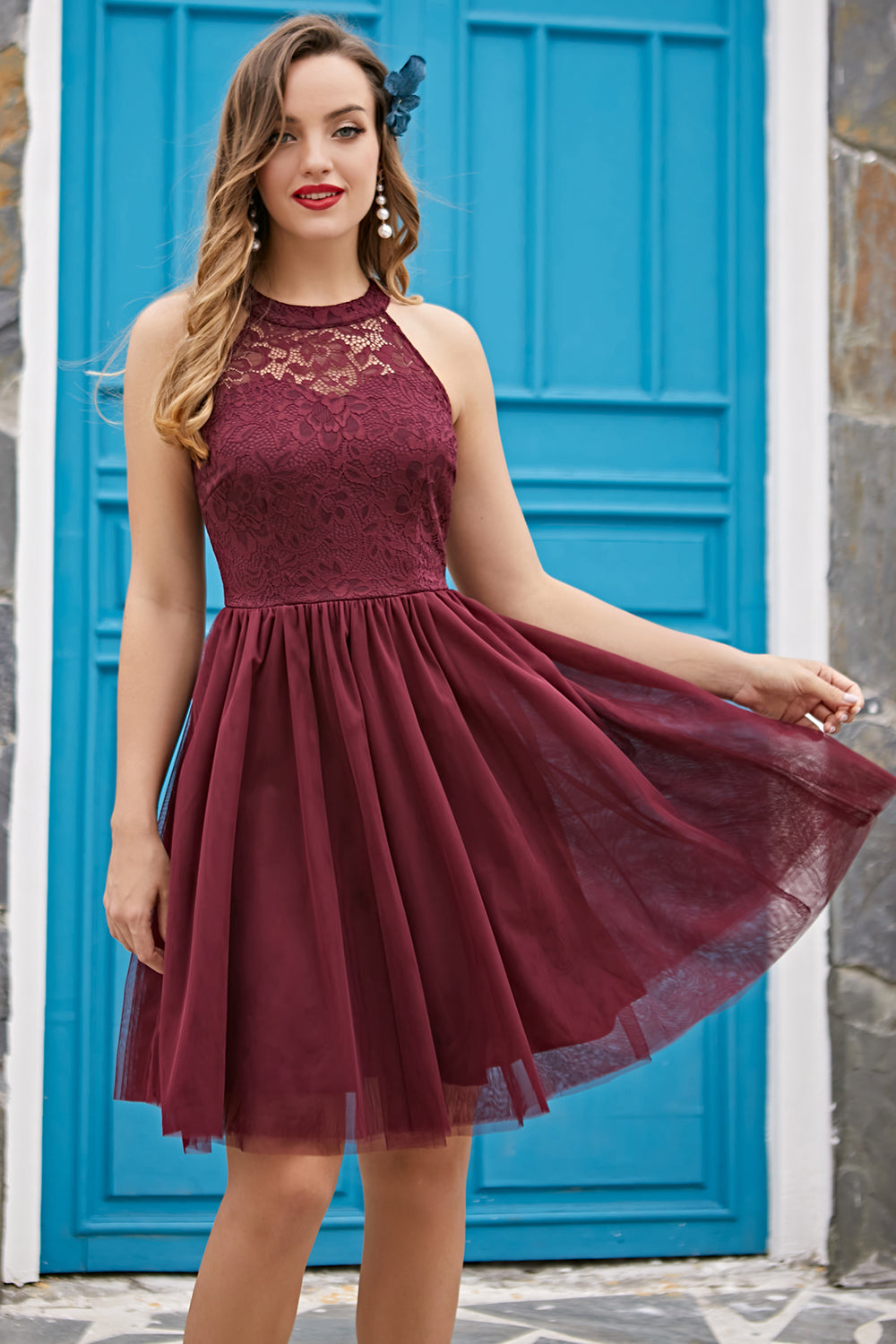 Drea | Getailleerde en elegante winterjurk