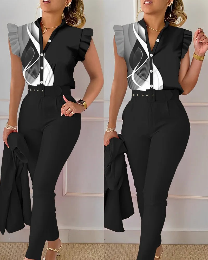 Klassieke en elegante winterblouse