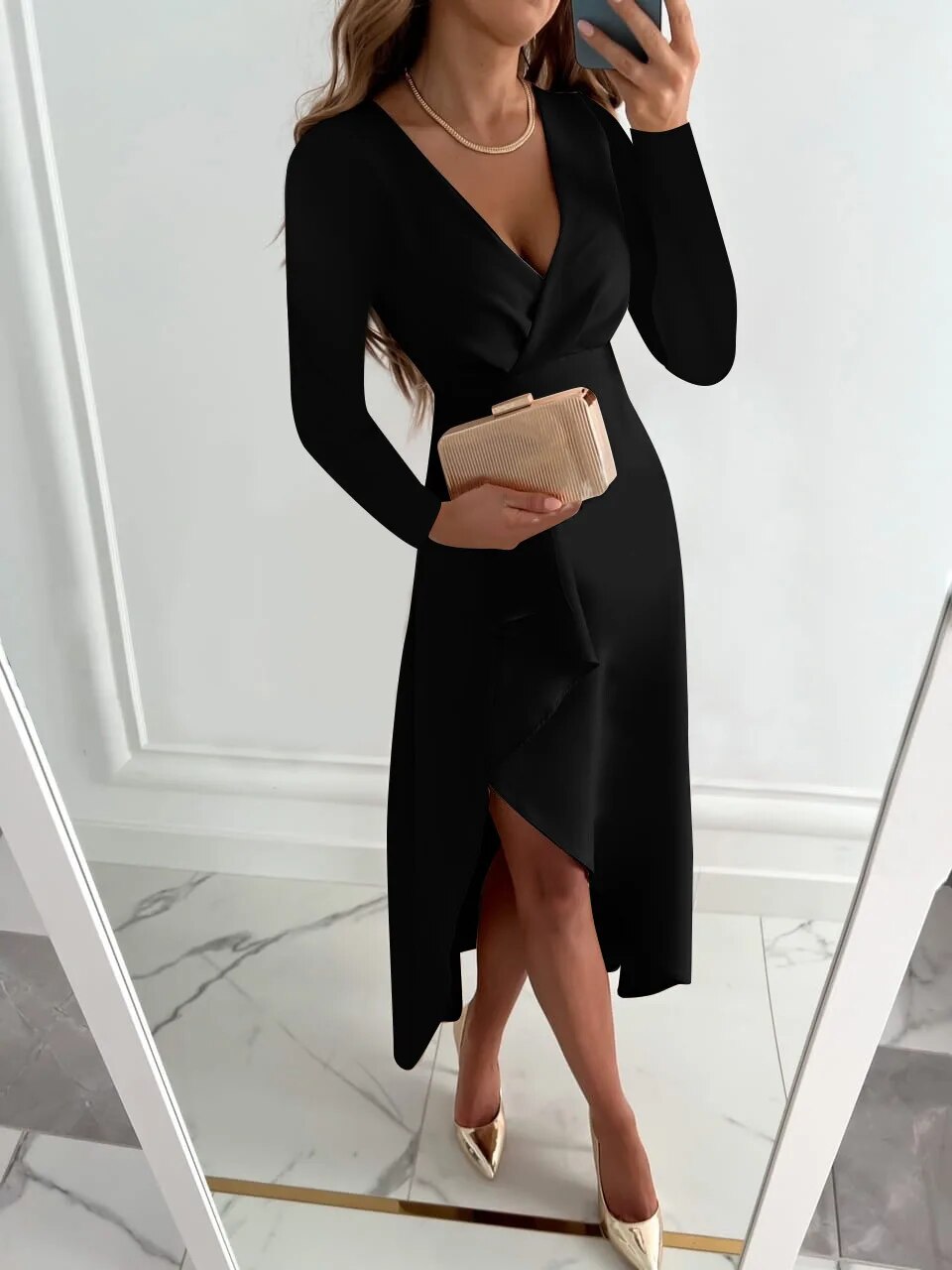Marieke | Elegant en Casual winter Dress