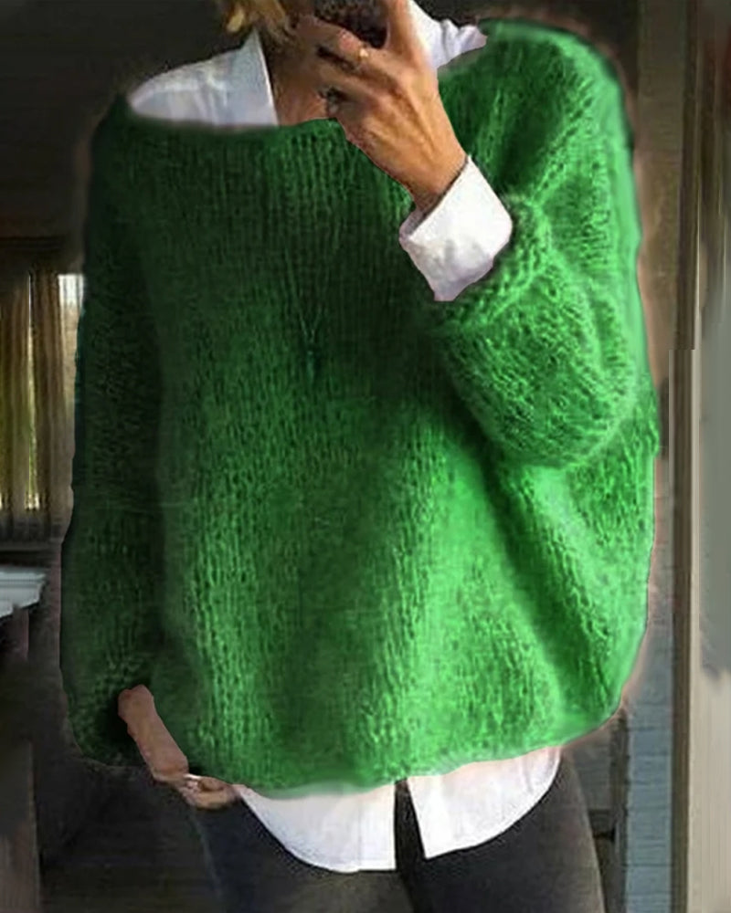 Stijlvolle en elegante wintertrui