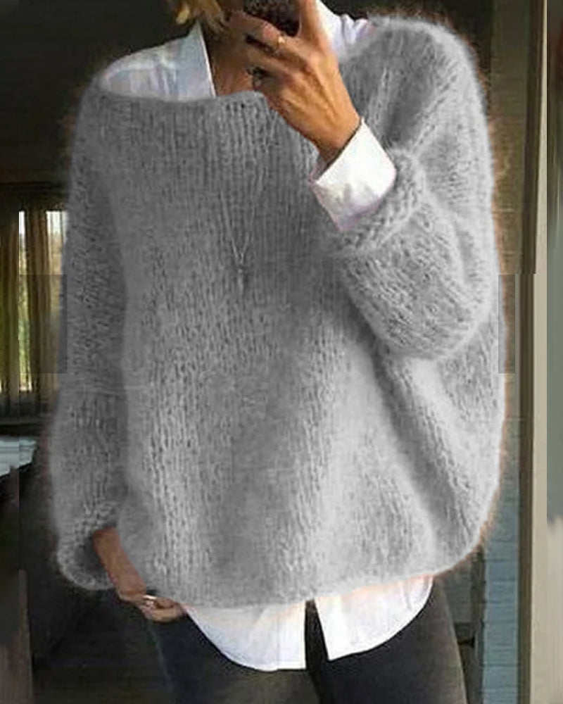Stijlvolle en elegante wintertrui