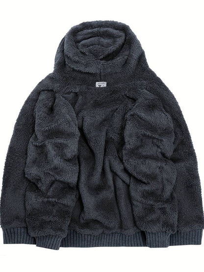 Eenvoudige en stijlvolle winterhoodie