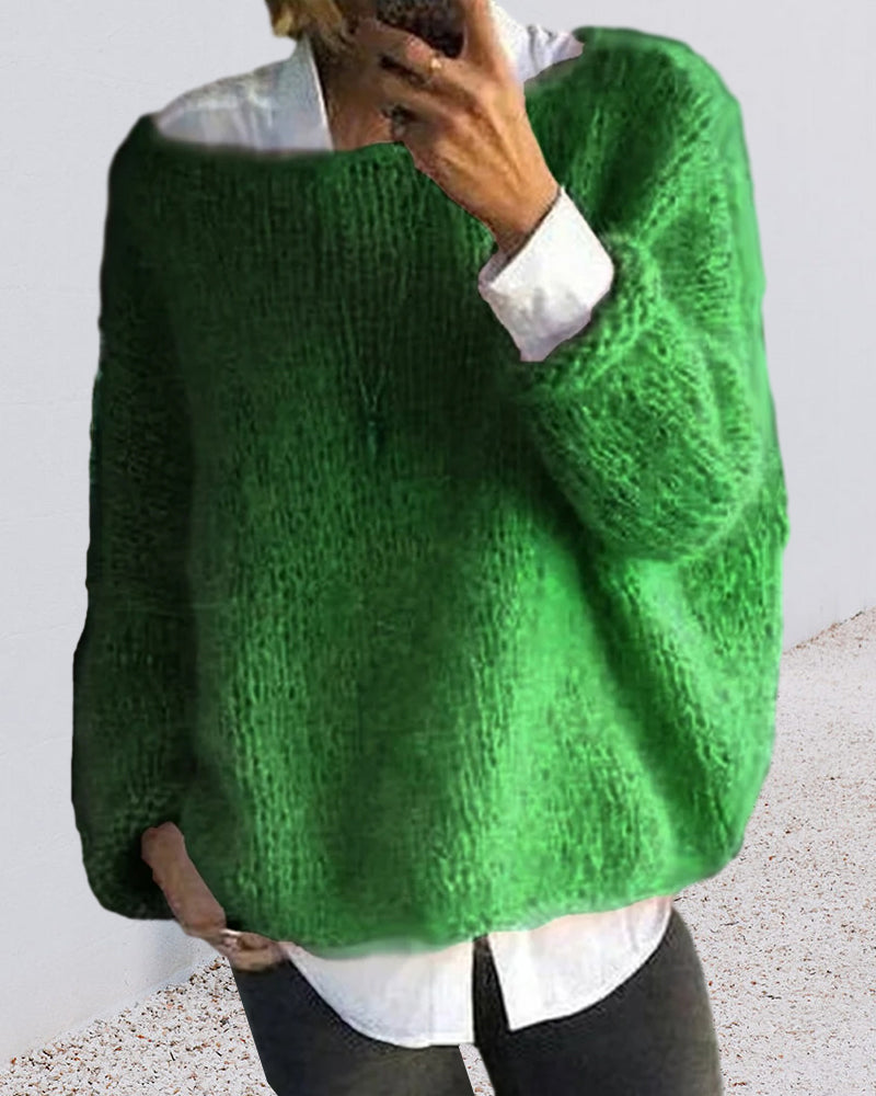 Stijlvolle en elegante wintertrui