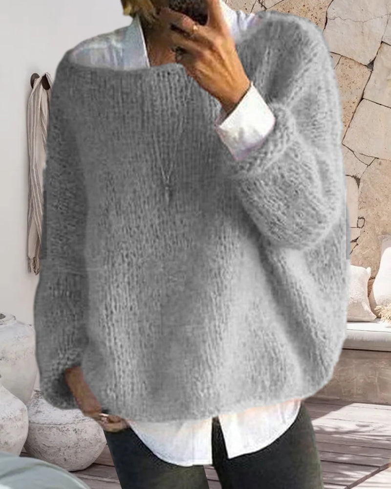 Stijlvolle en elegante wintertrui