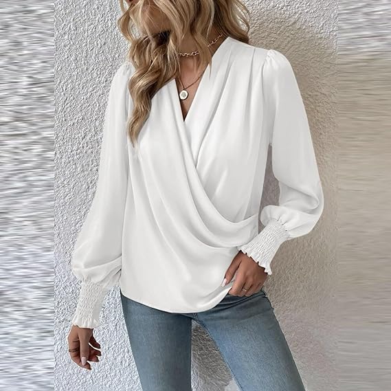 Ilona | Klassieke en comfortabele winterblouse