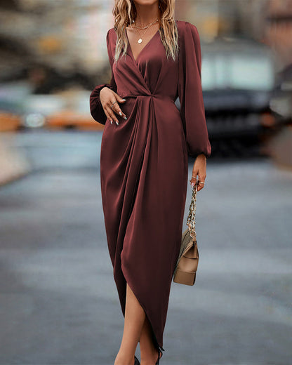 Kimberly | Getailleerde en elegante winterjurk