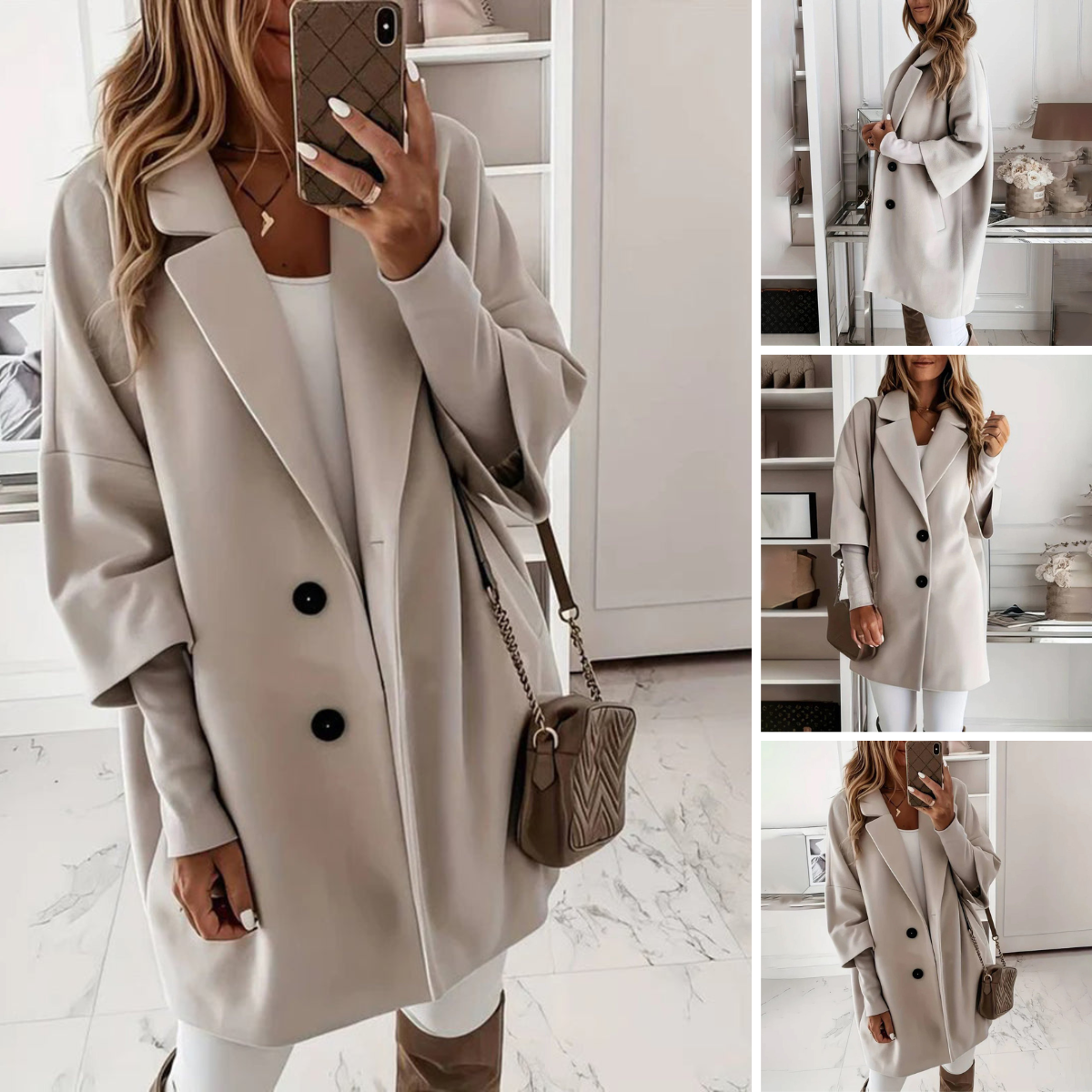 Edith | Comfortabele en stijlvolle winterjas