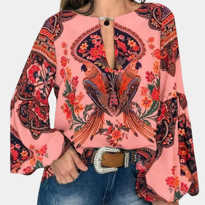 Relaxte en stijlvolle winterblouse
