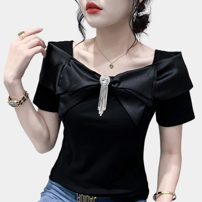Sandra Chique en Relaxed winter T-shirt