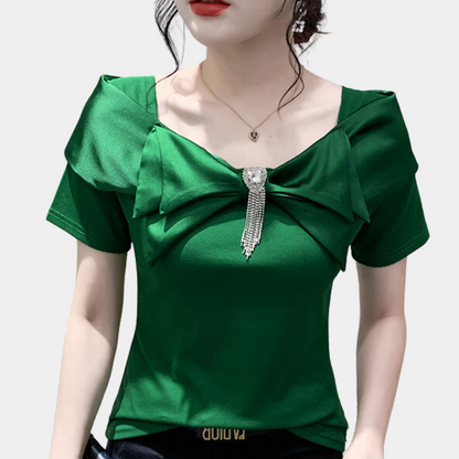 Sandra Chique en Relaxed winter T-shirt