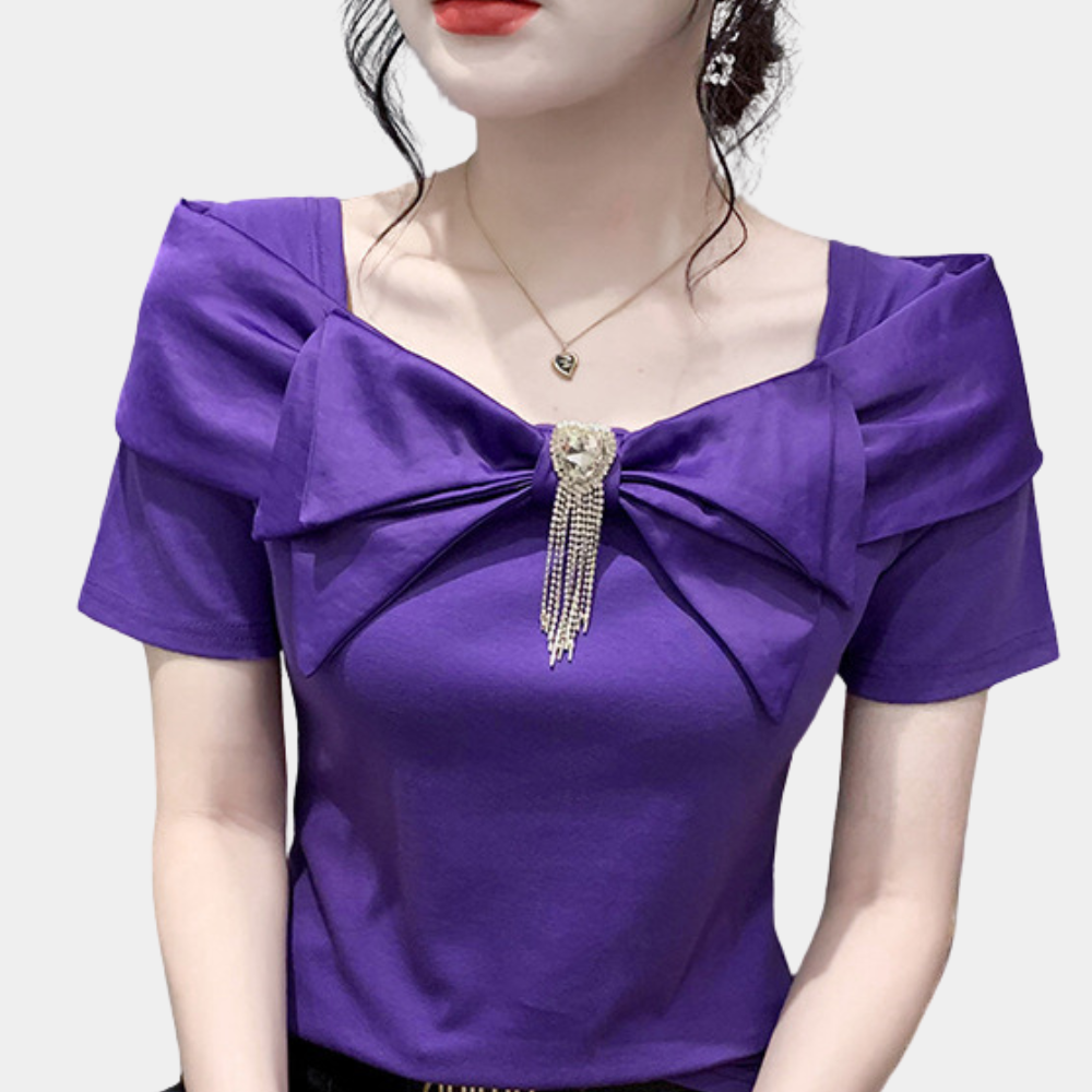 Sandra Chique en Relaxed winter T-shirt
