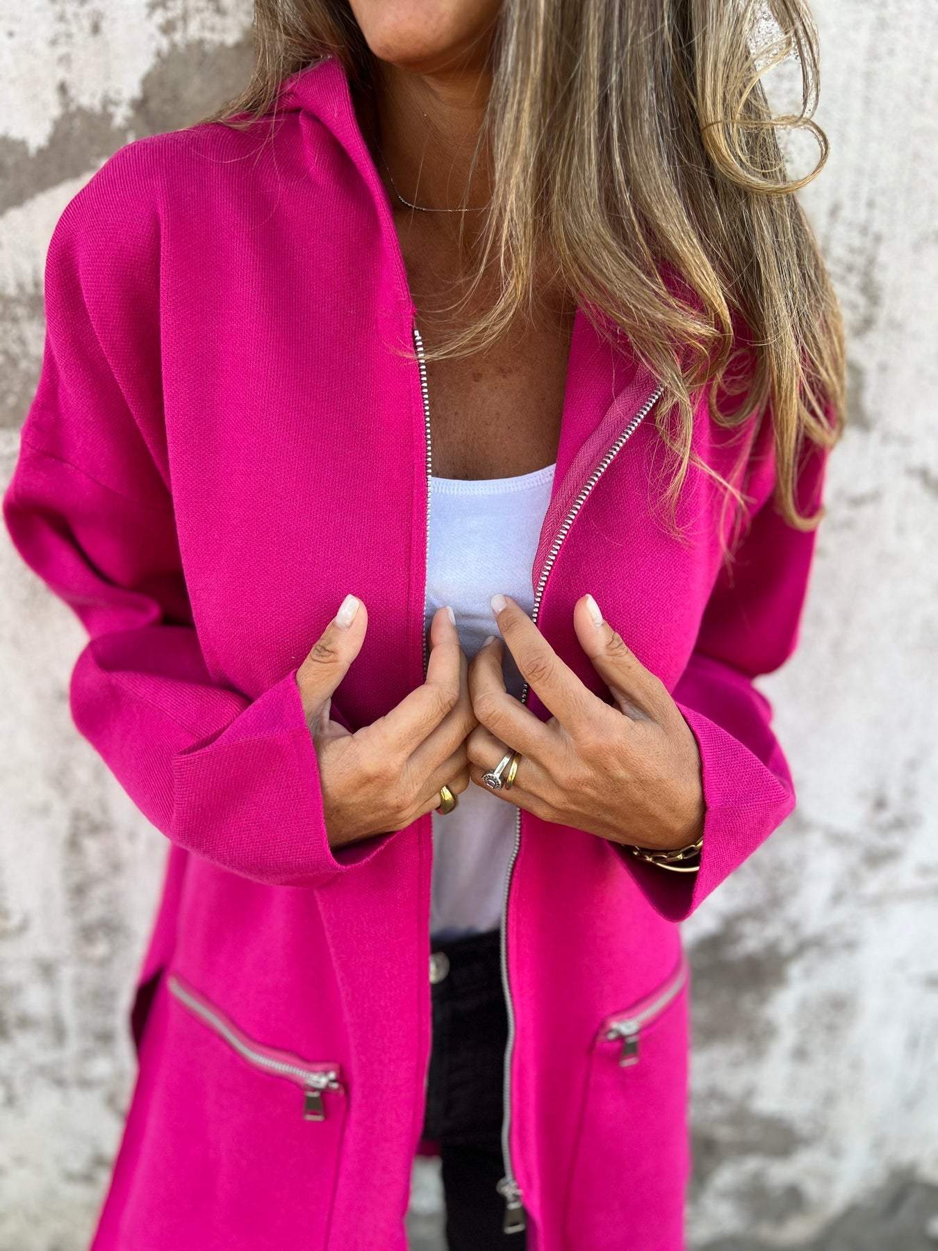 Trendy en elegante winter Hoodie