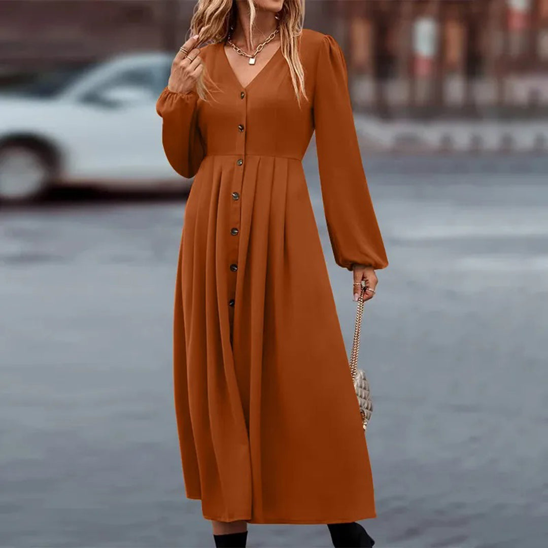 Sanne Klassieke en comfortabele winterjurk