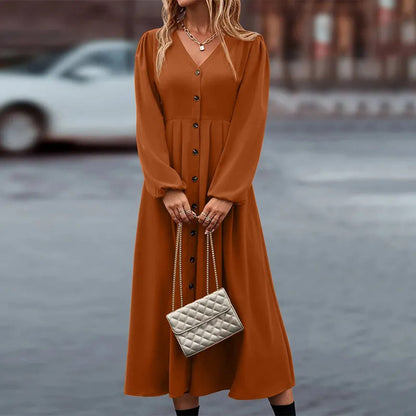 Sanne Klassieke en comfortabele winterjurk