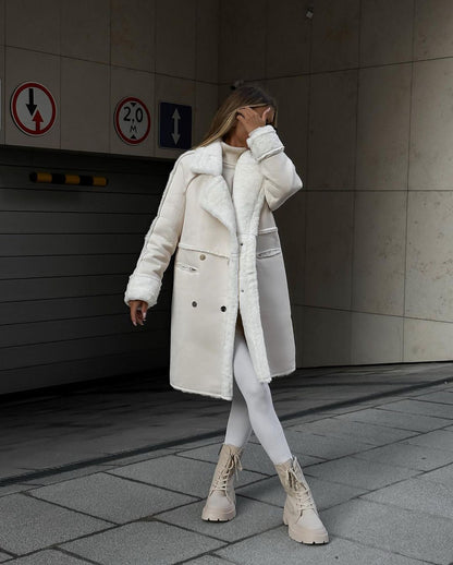 Adrienne Eenvoudige en stijlvolle winterjas