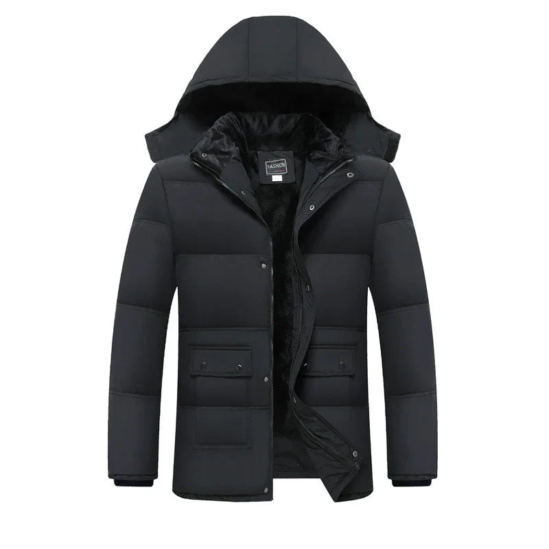 Xandra Getailleerde en elegante winterjas