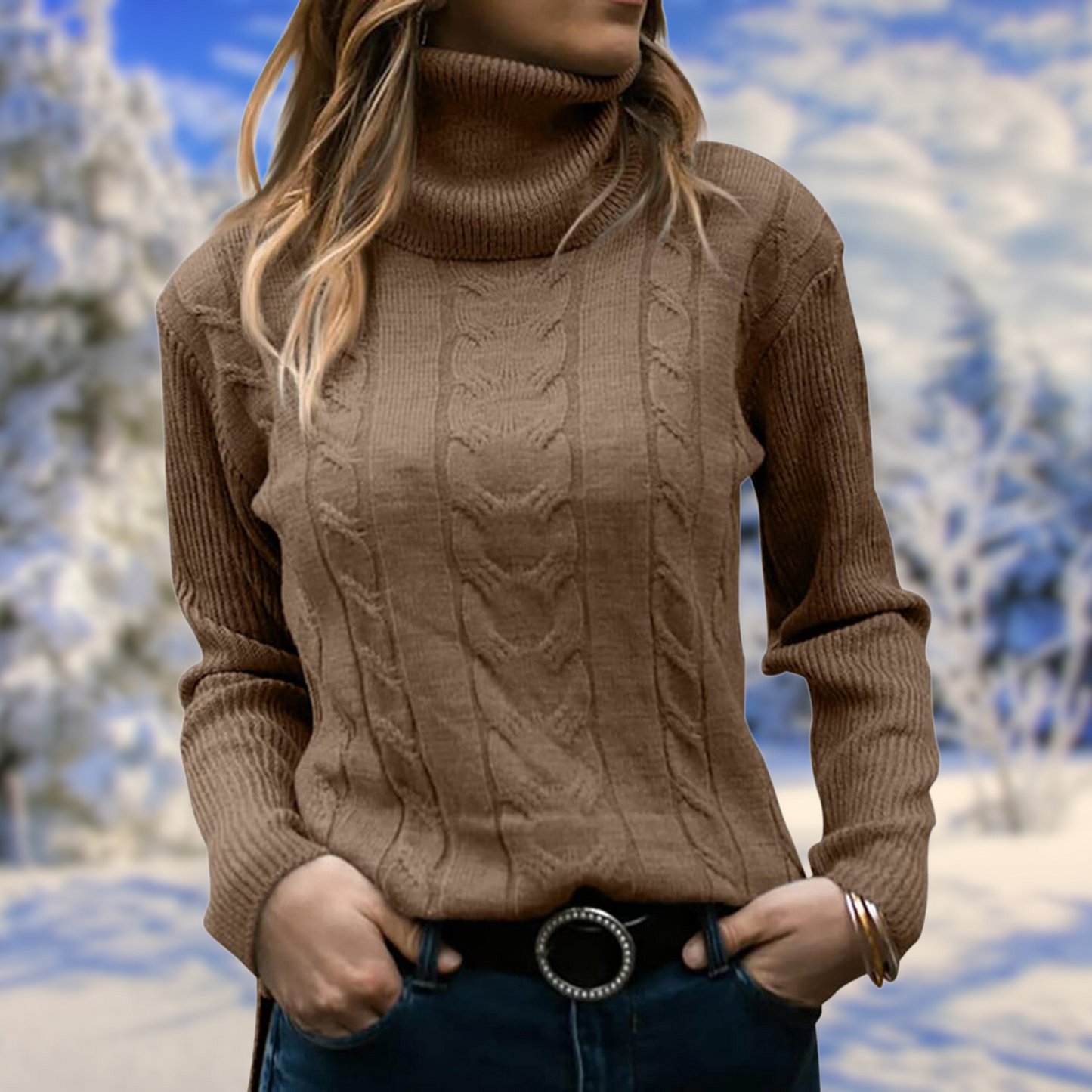 Analyn | Stijlvolle en elegante winter Trui