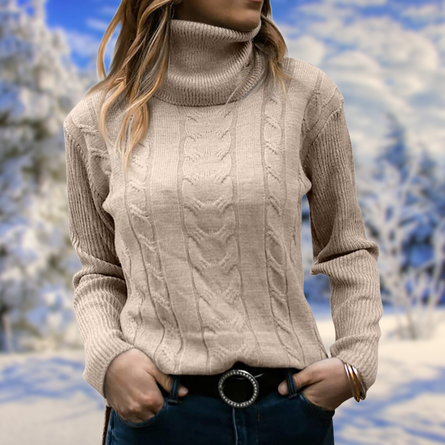 Analyn | Stijlvolle en elegante winter Trui