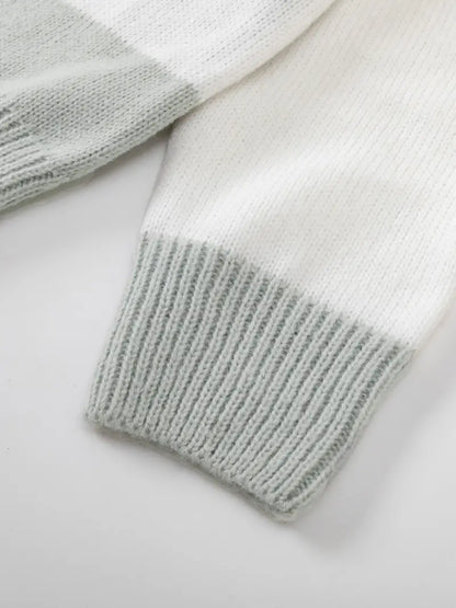 Moderne en comfortabele wintertrui