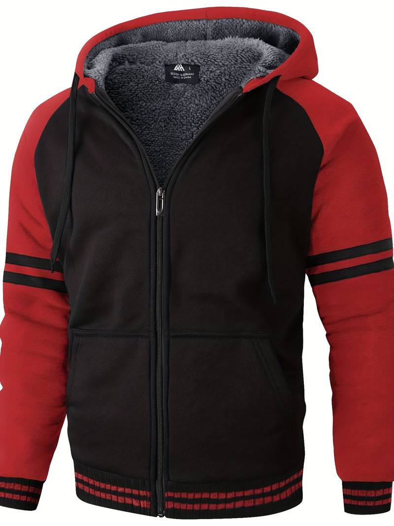 Eenvoudige en stijlvolle winterhoodie