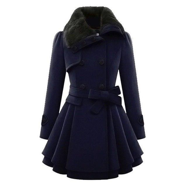 Casual en modieuze winterjas